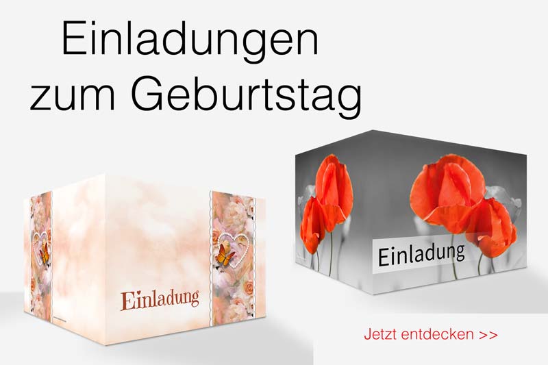 Einladung Geburtstag